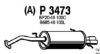 FENNO P3473 End Silencer